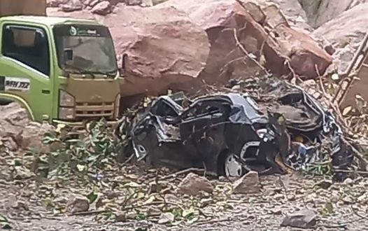 Un hombre murió en un derrumbe en el Huila