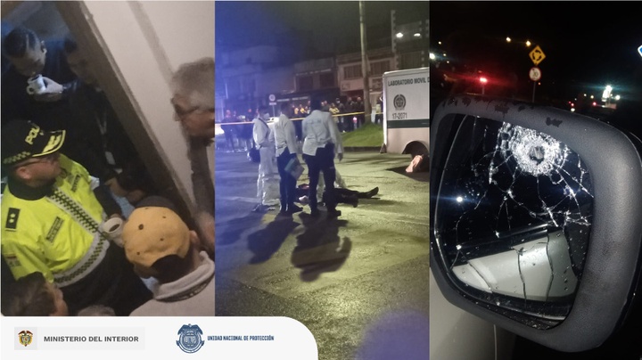 Identifican a sicario que murió en el atentado contra el director de la UNP