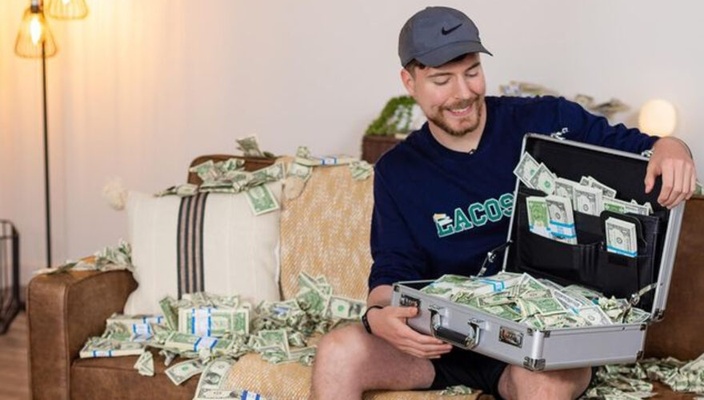 Mr. Beast anunció que un colombiano es uno de los ganadores de 10 mil dólares