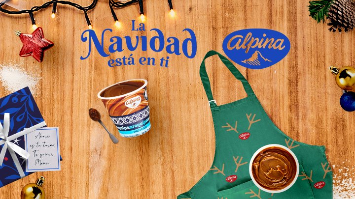 La Navidad está en ti, le dice Alpina a los colombianos