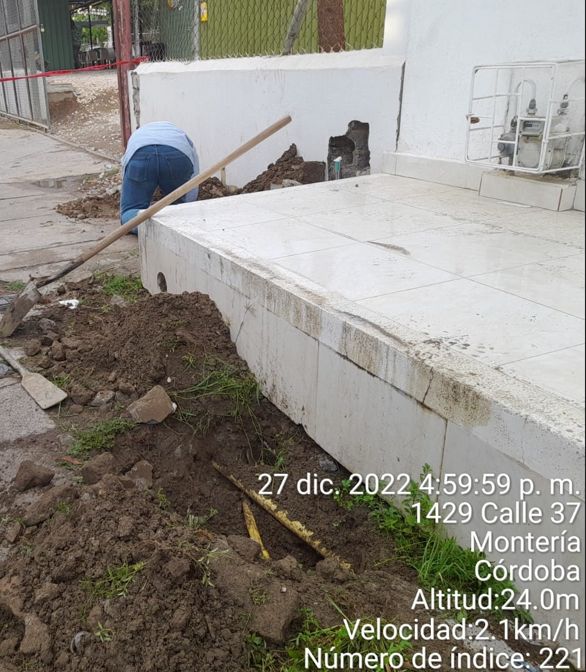 Surtigas identifica conexión ilegal a red de gas natural en zona comercial de Montería