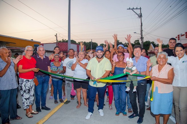 Alcalde de Ovejas entregó la pavimentación en San José