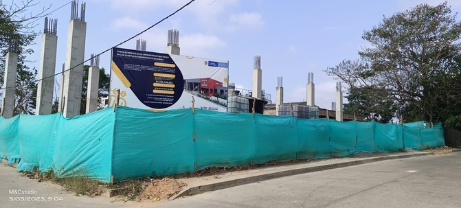 Esperan que reanuden la obra de la estación de bomberos pronto