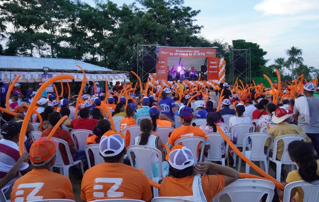 Gran manifestación respaldó la candidatura de Jairo Balmaceda Otero