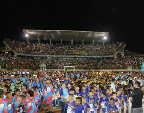 Fiesta total en la Copa Rey Pelé