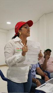 Denuncias ataques contra campaña de Marta Cantillo