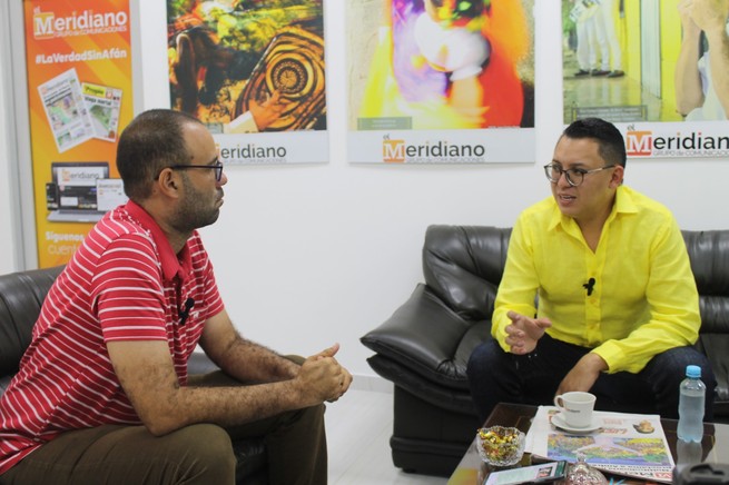 Aldana quiere articular lo privado con lo público para impulsar Sincé