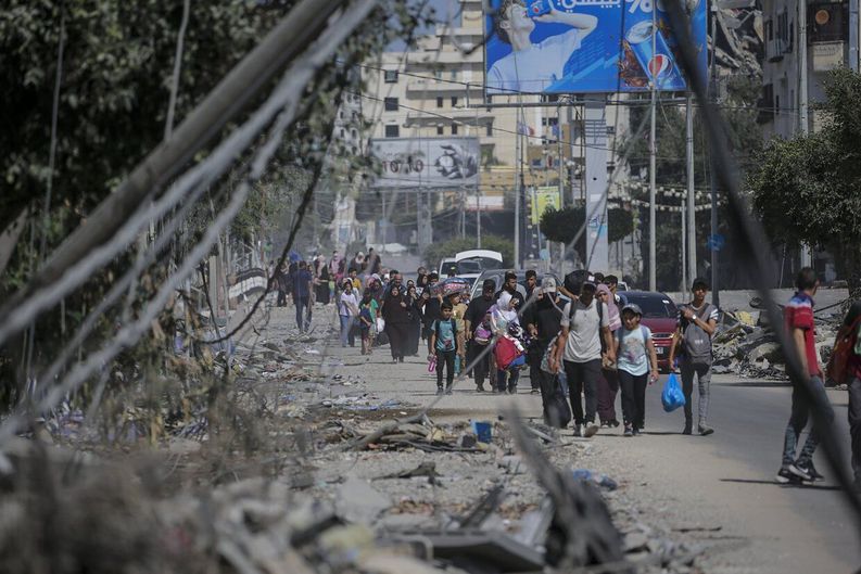 Palestina, un éxodo por la guerra