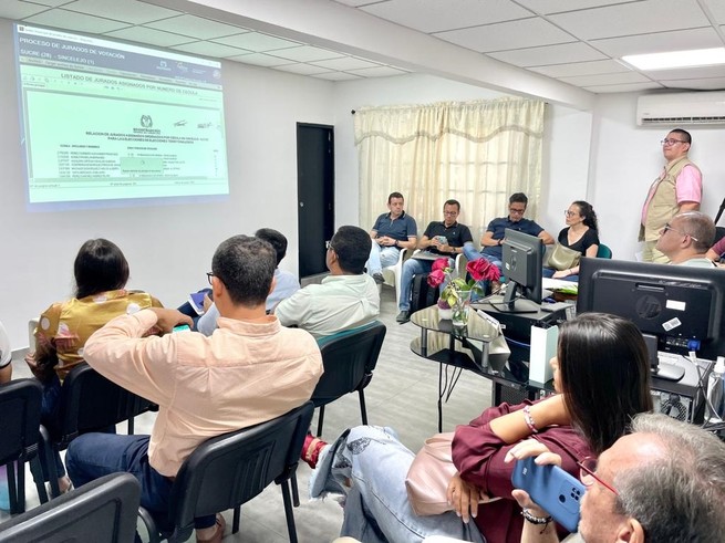 Logística para las elecciones, apunto: Registraduría