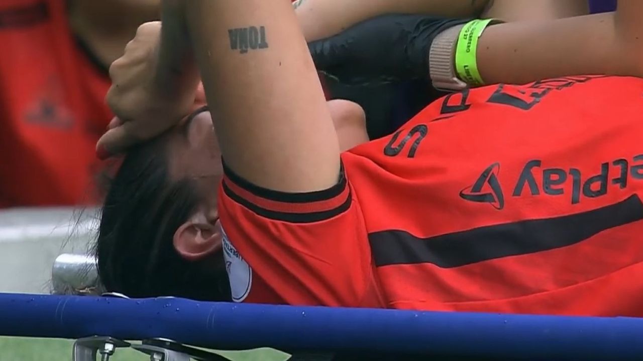 Catalina Usme sufrió una lesión en la Copa Libertadores Femenina