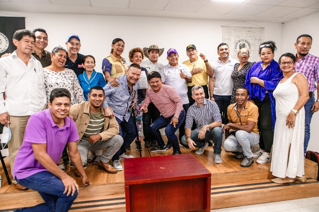 Aspirantes a la Gobernación de Sucre firmaron pacto por la cultura y las artes