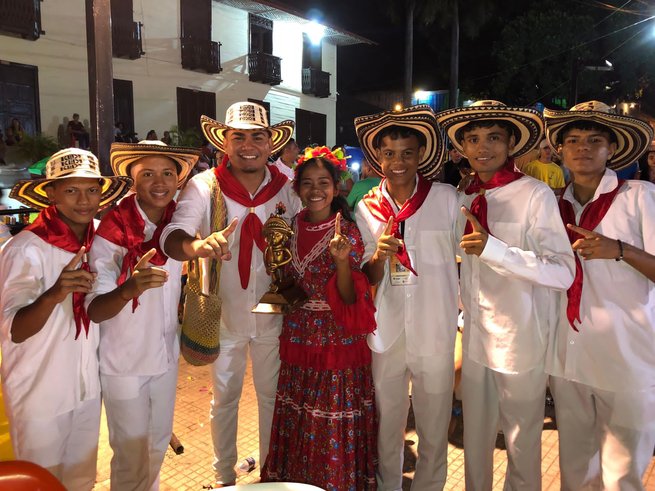 Fundación Alfredo Morelos, primer puesto en el Festival de Gaitas
