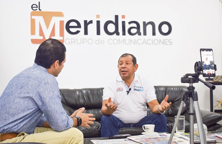 Propongo más tecnología para acabar la delincuencia: Diego Mercado