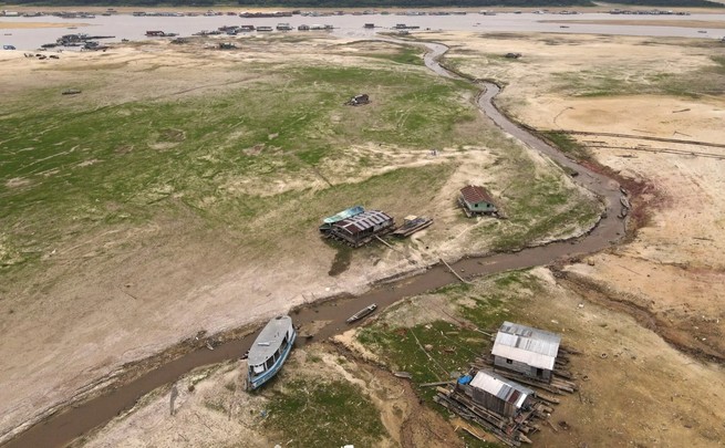 Amazonas sufre estragos por la sequía