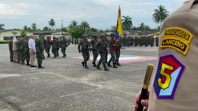 Más de 30 mil hombres y mujeres conforman desde hoy el Comando Conjunto N.5 Noroccidente de las Fuerzas Militares