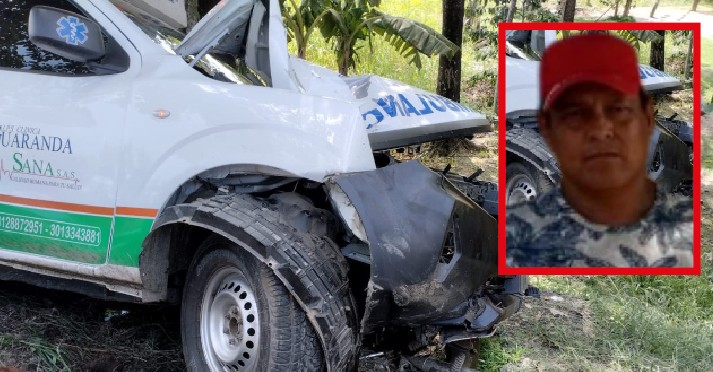 Conductor de  ambulancia lo atropelló y murió