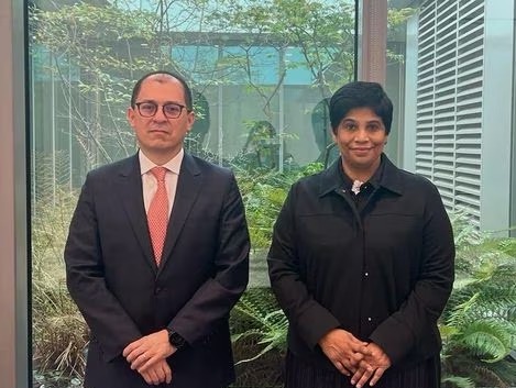 Fiscal Barbosa se reunió con organismos judiciales en Países Bajos