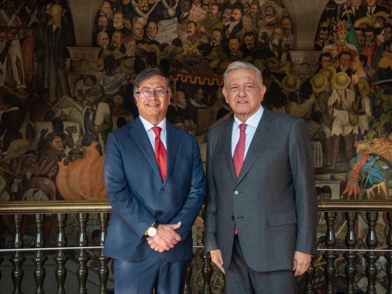 Antes de su visita oficial a China, Petro viajará a México invitado por AMLO