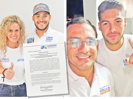 Larry García se 'metió en una vaca loca'