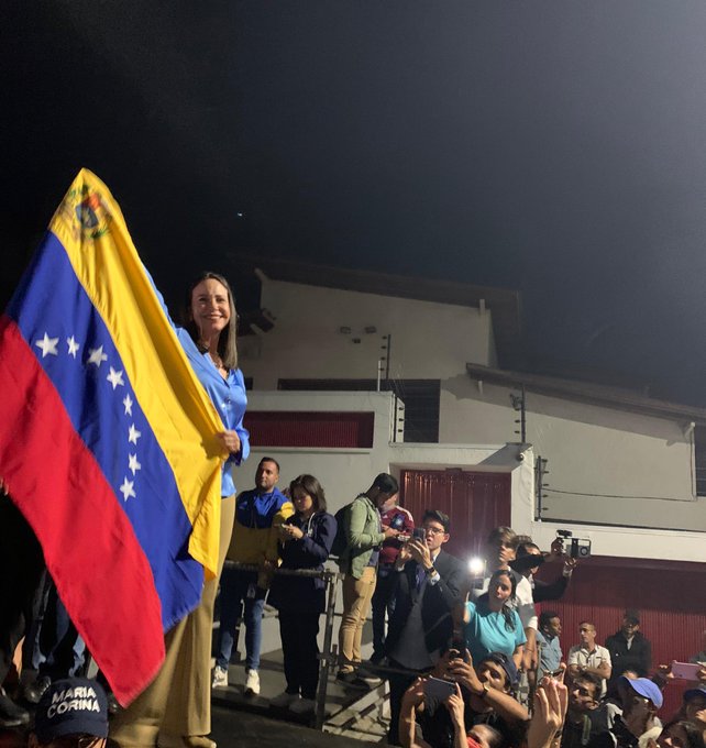 María Corina Machado, la elegida de la oposición para enfrentar a Maduro