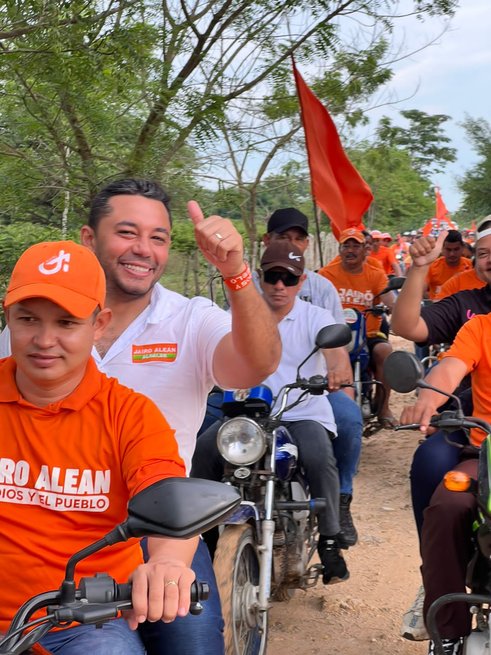 Jairo Aleán recorrió San Andrés en 48 horas
