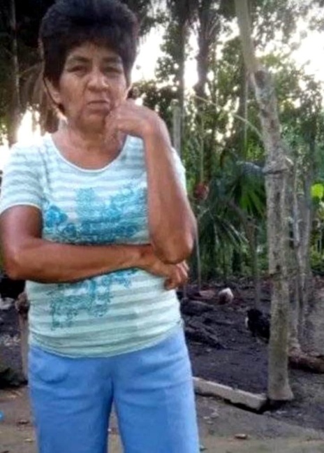 Fue embestida por una tractomula
