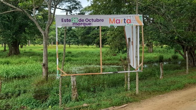 No cesan los ataques contra campaña de Marta Cantillo