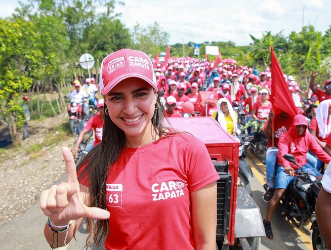 Gracias Córdoba, seré la voz de ustedes en la Asamblea: Carolina  Zapata