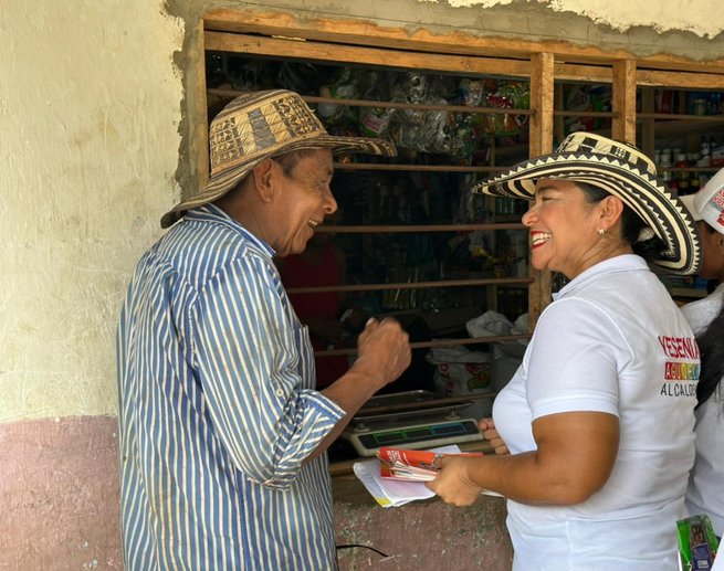 A dos días de las elecciones regionales; en el municipio de Tuchín se siente el gran apoyo a la campaña de la candidata Yesenia Agudelo