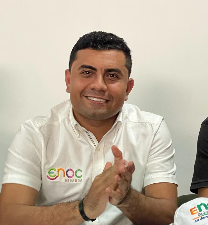 CNE dejó en firme la candidatura de Enoc Miranda a la Gobernación