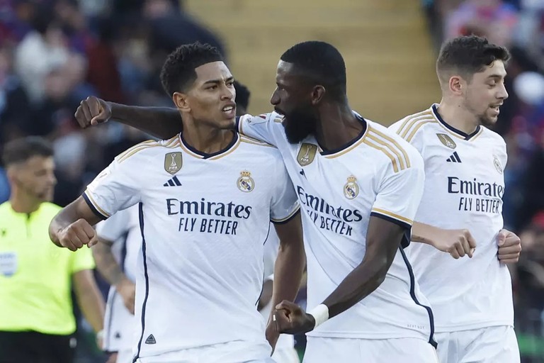 Bellingham consolidó la victoria del Real Madrid en el clásico de España