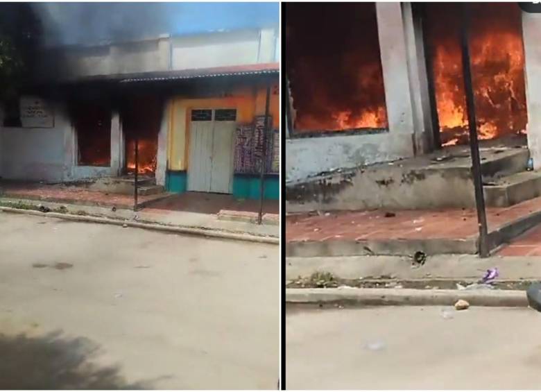 Incendiaron sede de la  Registraduría en Gamarra, Cesar