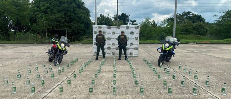 Tránsito de Córdoba incauta licor de contrabando
