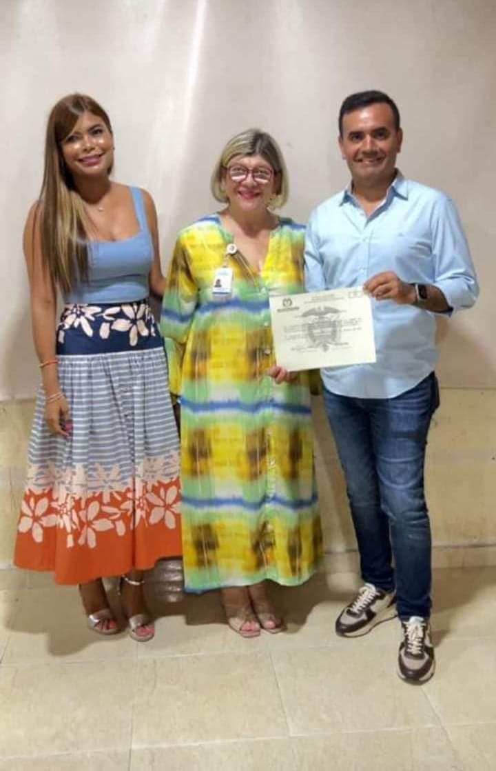 Alejandro Mejía recibió credencial como alcalde electo de Ciénaga de Oro