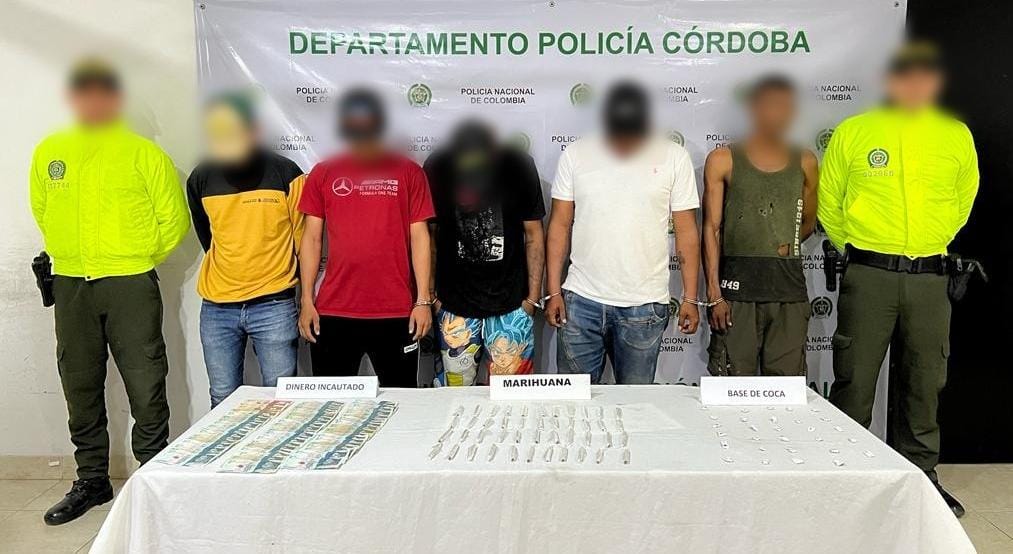 Plan Choque 360 permitió la captura de cinco personas e incautación de estupefacientes