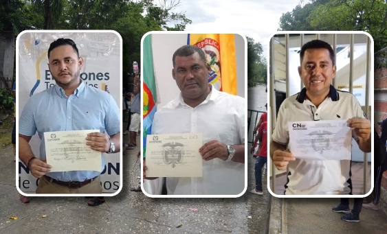 Con los escrutinios ratificaron a los alcaldes ganadores en 3 municipios