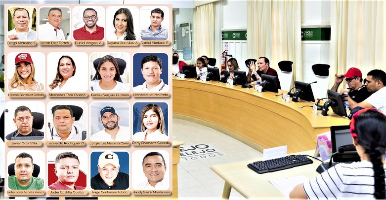 Mayoría de los grupos políticos tienen vigencia en el Concejo