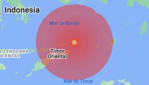 Terremoto de magnitud 7,1 sacudió las costas de Indonesia