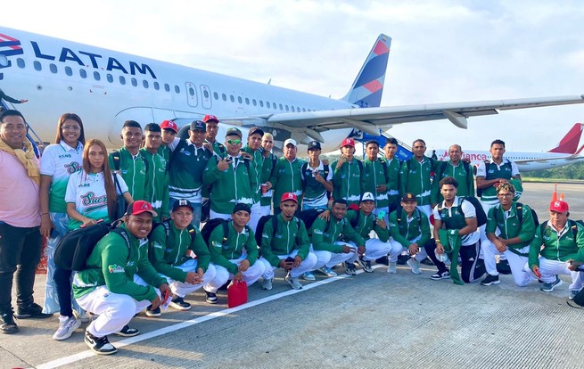 Béisbol sucreño viajó a los Juegos Nacionales