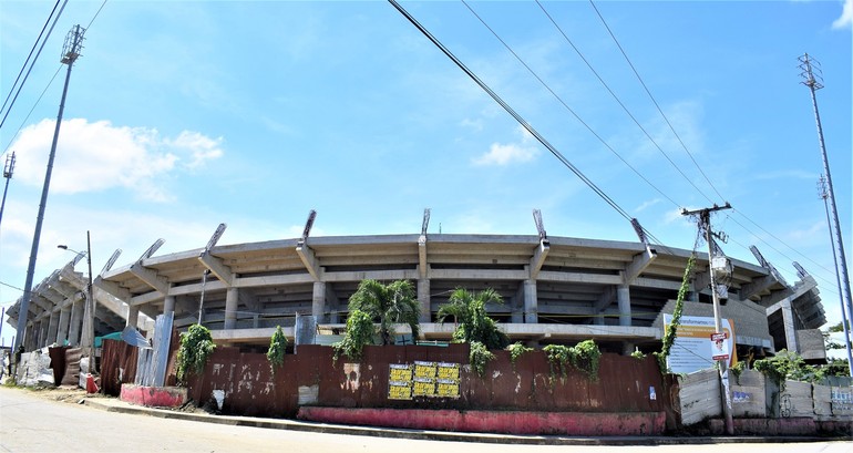 Así toma forma el estadio de béisbol 20 de Enero de Sincelejo
