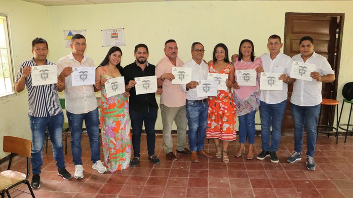 Concejales electos en San Pelayo ya tienen sus credenciales