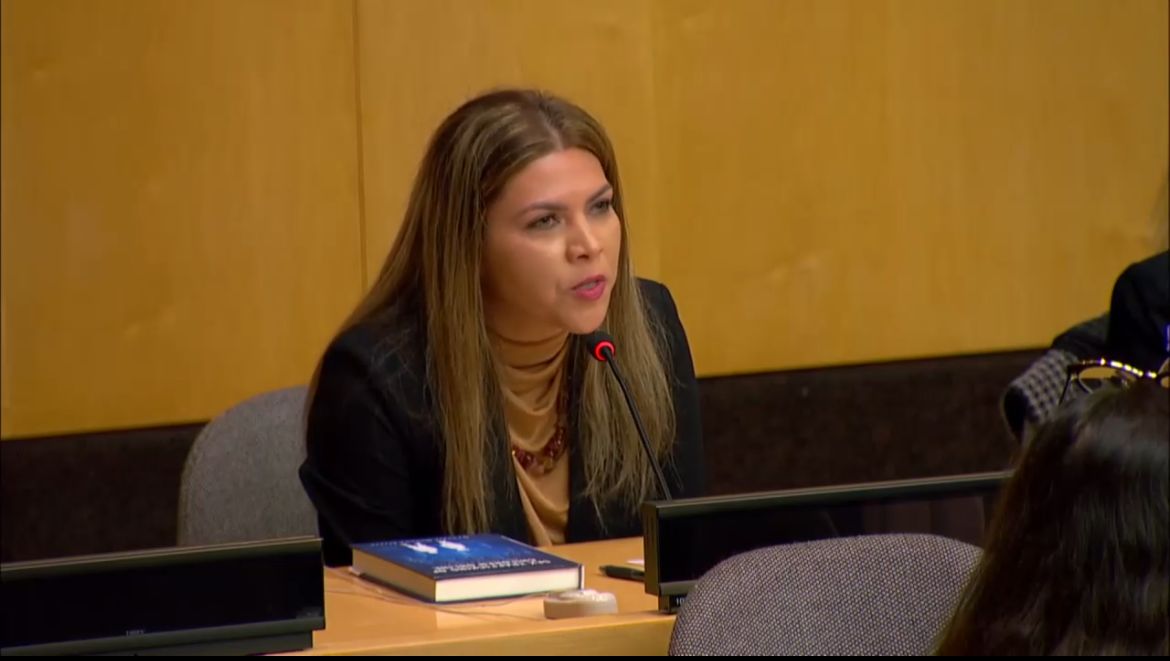Una cereteana en la ONU defendiendo a los niños del mundo