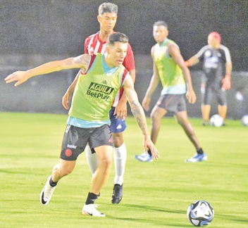 Colombia ya entrena y piensa en Brasil