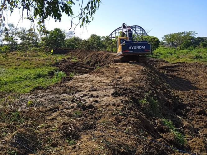 Siguen en marcha obras de mitigación en San Marcos