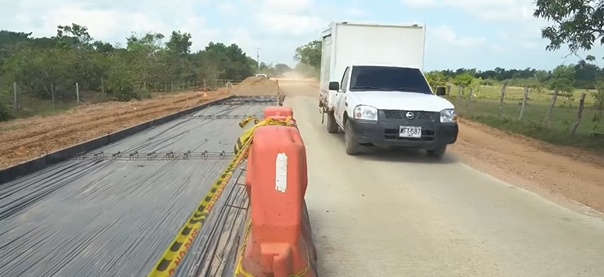 Caimito-La Unión, una obra que no se detiene