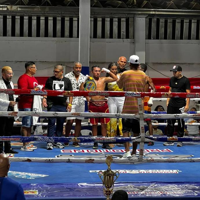 Albeiro Paredes, campeón nacional de boxeo