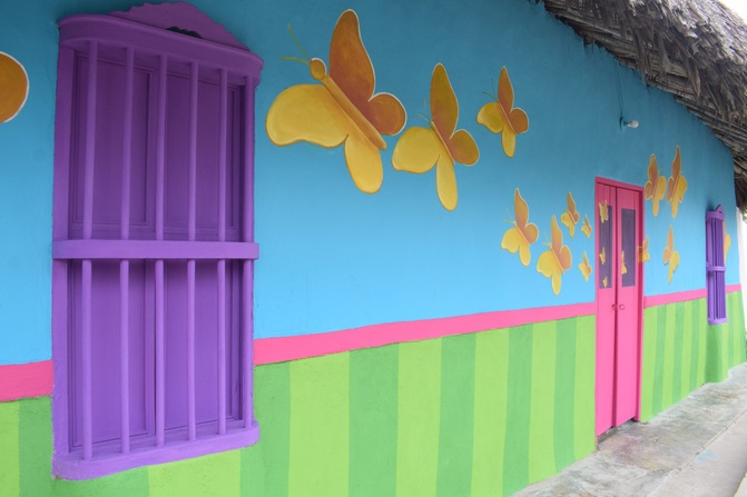 La Ruta del Color le da vida a las casas tradicionales de Betulia
