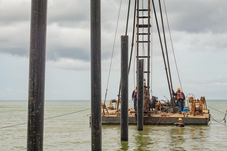 Coveñas tendrá embarcadero, comenzó la construcción