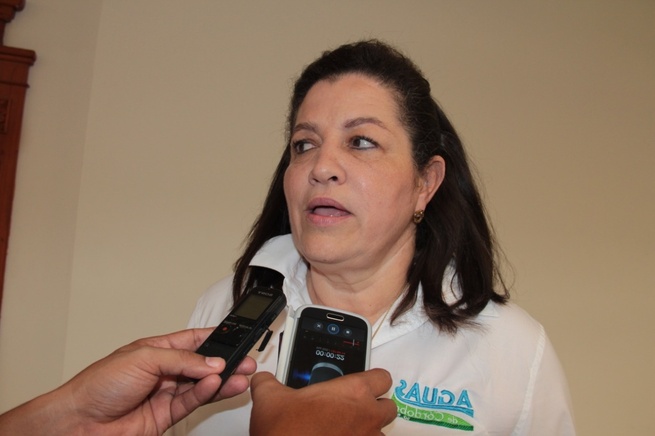 Gloria Cabrales sale de la gerencia de Aguas de Córdoba y será asesora mientras le llega su pensión