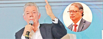 Petro se pegaría un 'tiro en el pie': Santos